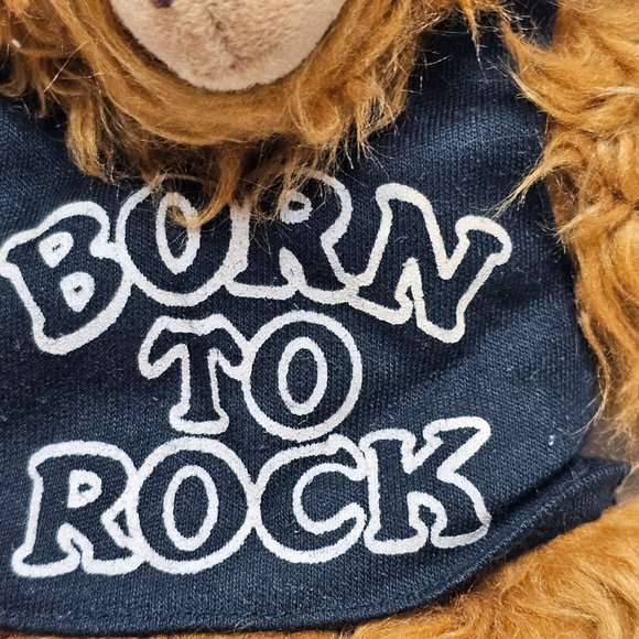 Vintage 1988 80s ALF Burger King Puppet Born to Rock Guitar Tag Plush Alien ~10" - Picture 3 of 14